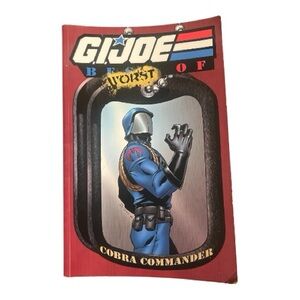 Best of Cobra Commander Art Book - Red and Blue